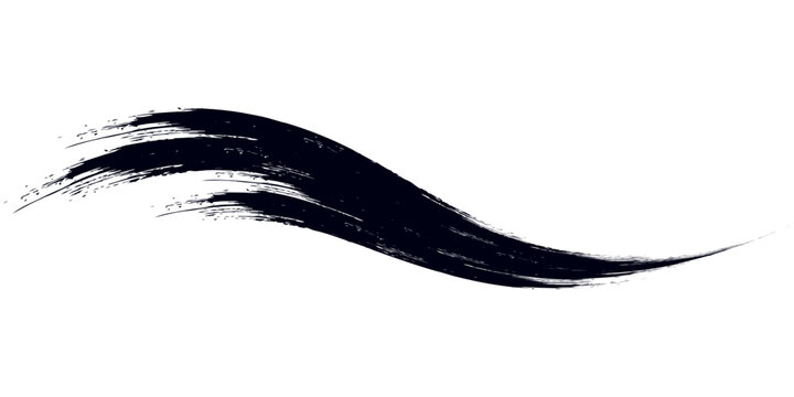 Tire tread marks, wheel textures, tire marks - car racing, motocross, drift, rally, off-road and others. Vector black isolated texture in grunge style eps 10