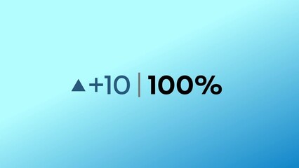 Stat Infographic with Increase and Decrease