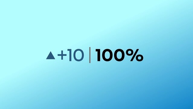 Stat Infographic with Increase and Decrease