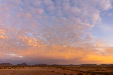 Fototapeta premium sunset in the desert