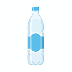 Clear Plastic Water Bottle