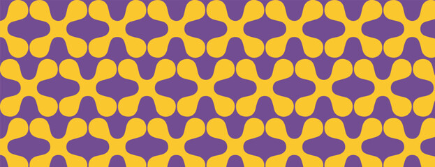 Minimal modern geometric seamless pattern vector, abstract repeat pattern for textile fabric printing, wallpaper background, and clean surface design aesthetics branding interior © UnaisaAbedin