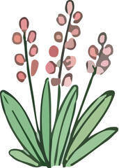 vector illustration of a flower