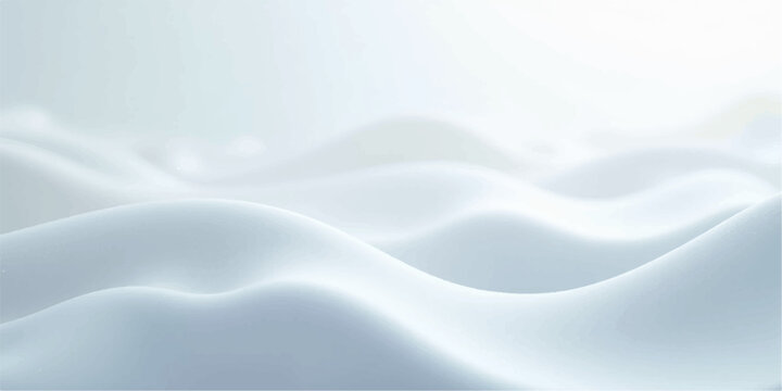 Luxury blue silk background featuring smooth satin waves and a flowing liquid texture with soft light curves in an abstract textile design