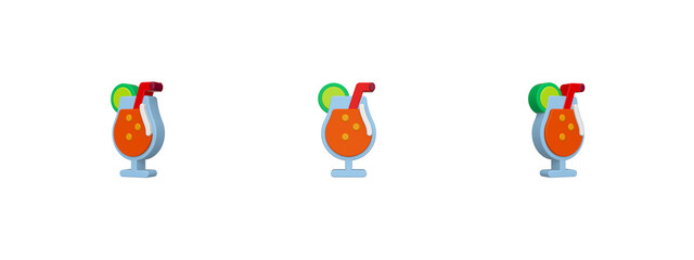 Fototapeta premium tropical drink