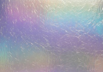 Iridescent Pastel Rainbow Texture Background with Subtle Ripples