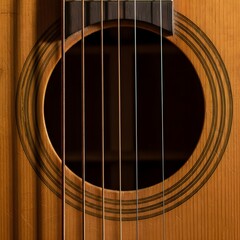 Obraz premium 기타 줄 클로즈업Close-up of guitar strings