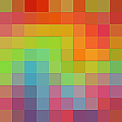 Seamless colorful grid patterned square background with a modern concept.