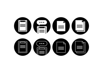 バインダー・書類のアイコン