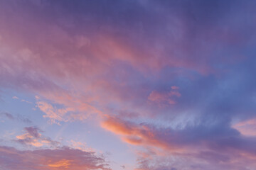 Obraz premium 朝焼けの空