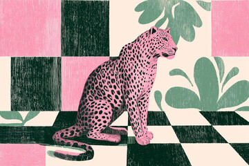 Leopard Stylized for Business Promotion