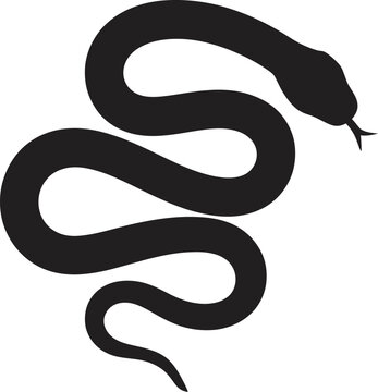 snake icon simple design