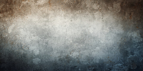 Obraz premium A dark and textured grey metal surface features an aged grunge pattern with a rough concrete wall design and dirty vintage stone accents for a grungy old backdrop