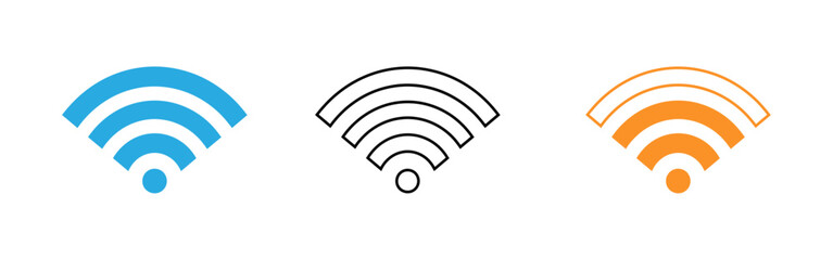 Wi fi signal icon variations