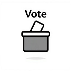 Ballot box promotes voting and democratic participation

