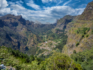 Eira Do Serrano viewpoint, Madeira, Portugal
