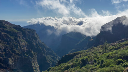 Naklejka premium Pico Do Areiro, Madeira, Portugal