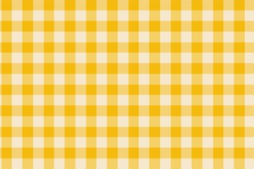 yellow gingham fabric texture for background wrap