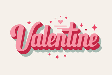 Fototapeta premium Valentine Love Vector Art