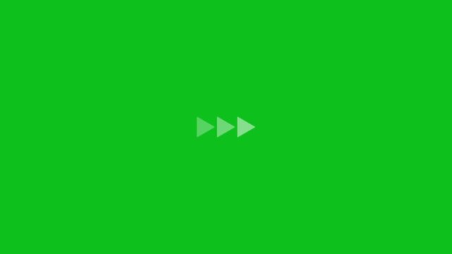 Animation of looping rewind button concept. Rewind Graphic icon 4k motion isolated on Background