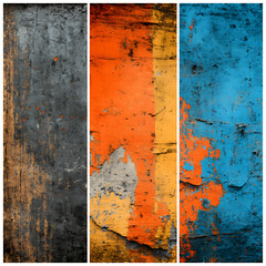 Exposition of grunge overlay textures indicating different levels of wear and tear (3)