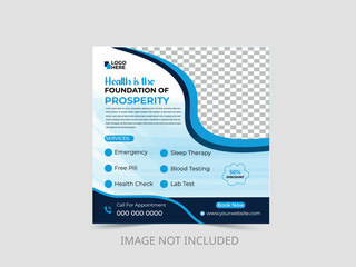 Medical social media banner