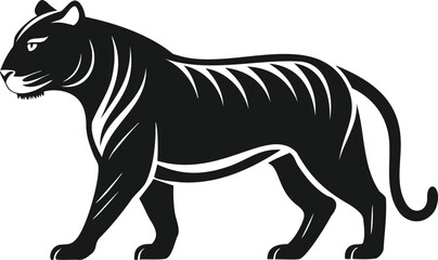 Tiger sketch, Tiger silhouette, Tiger outline, Tiger drawing, Tiger lineart, Tiger art, Tiger animal, Wild tiger, Big cat, Feline silhouette, Cat outline, Animal sketch, Animal outline, Wildlife art, 