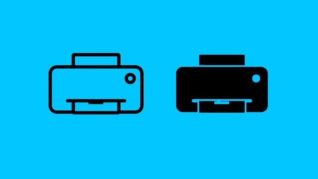 Transfer pound Slip Icons Vector Animate 4K on transparent background