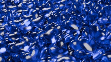 corazones 3d amor San Valent&iacute;n