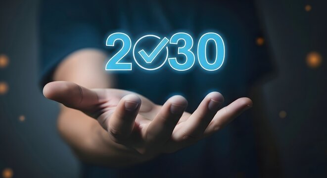 Envisioning the future reaching target goal success vision achievement planning strategy by 2030