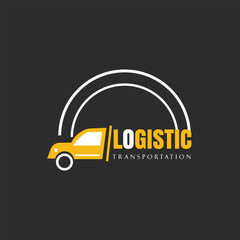 Global Transport Logistics Service Logo