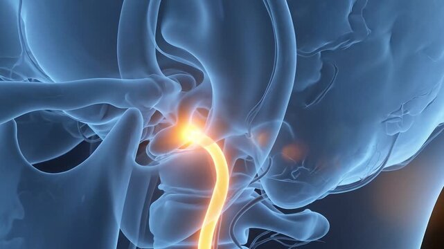 Nerve Pathway Animation: Trigeminal to Vagus Nerve