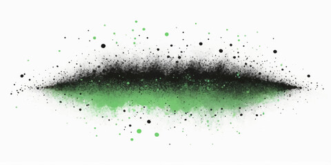 Obraz premium Abstract grunge design featuring black and white ink paint splashes and liquid water drops in a textured vector art illustration pattern