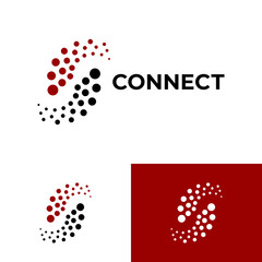 abstract connection icon design vector illustration
