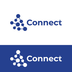 abstract connection icon design vector illustration
