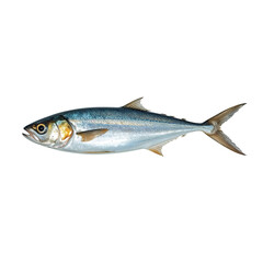 Naklejka premium Fresh Fish Swimming in Clear Water Near Rocky Shoreline at Sunrise