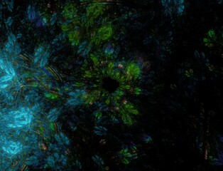 Imaginatory fractal abstract background Image