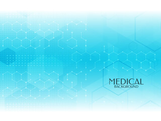 Obraz premium Abstract medical research concept scientific background