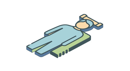 Person lying on massage table receiving spa treatment.