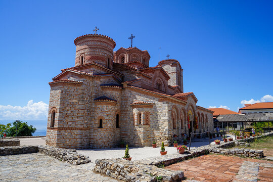 Church of St. Clement in Ohrid, North Macedonia &ndash; Historic Orthodox Church in the Old Town, UNESCO World Heritage Travel Landmark