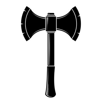 Double headed battle axe icon.
