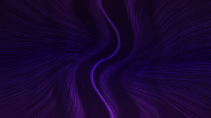 Obraz premium Abstract purple flowing lines with smooth motion blur swirl. Futuristic and elegant background representing creativity, energy, technology and modern digital flow.