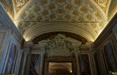Part of the interior of a church