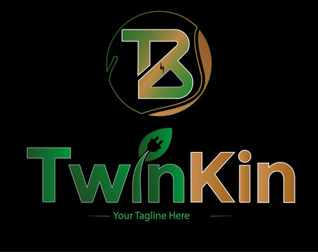 Logo design brand logo Tk(Twin Kin) Logo showroom,company logo brand kit vector design illustrator design work.
