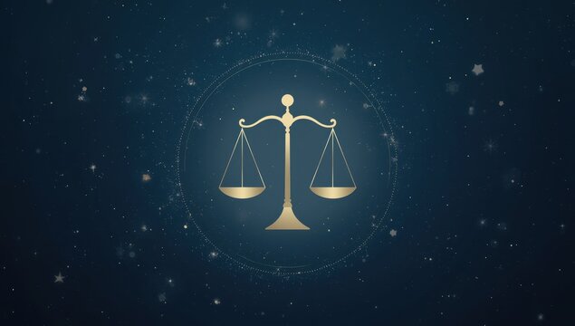 Libra Horoscope Sign Star Symbol Idea
