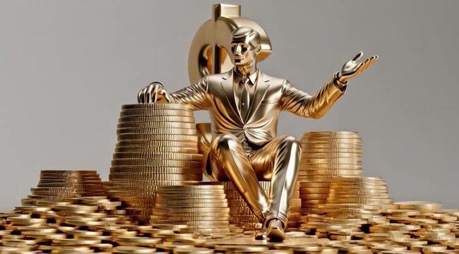 Conceito de Ganhos Financeiros com Crescimento de Lucros e Prosperidade Econ&ocirc;mica