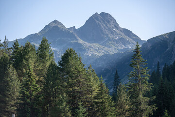 Fototapeta premium Rila Mountain near Malyovitsa peak, Bulgaria