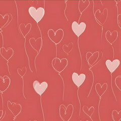 dainty valentine hearts