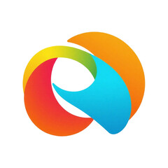 abstract vector logo design