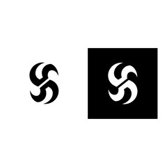 Fototapeta premium Abstract Swirl Logo Design.